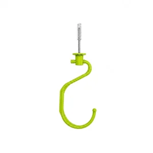 Glasslon Bicycle Utility Hook | Three-Pack - Electric  Green