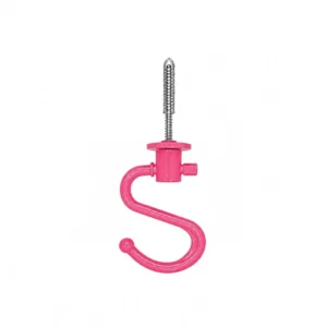 Glasslon Standard Utility Hook | Four-Pack - Pink